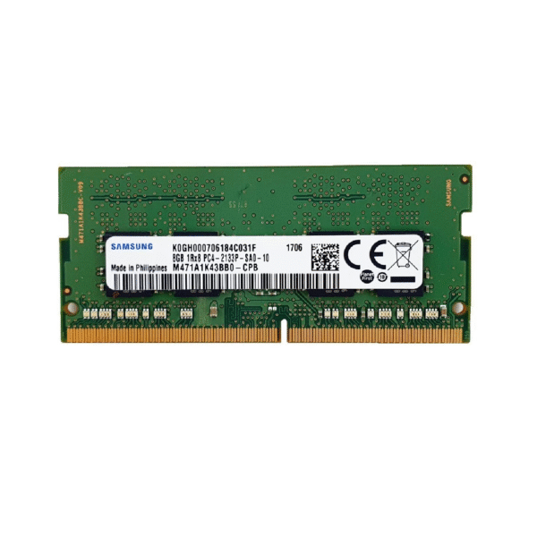 Samsung 8GB DDR4 2133MHz Laptop RAM – M471A1K43BB0-CPB | 1Rx8 SO-DIMM | PC4-2133P
