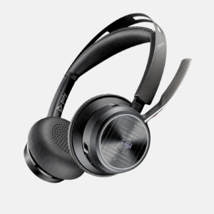 Poly Voyager Focus 2 Wireless Stereo Headset – Hybrid ANC, AI Noise Reduction, Teams & Zoom Certified